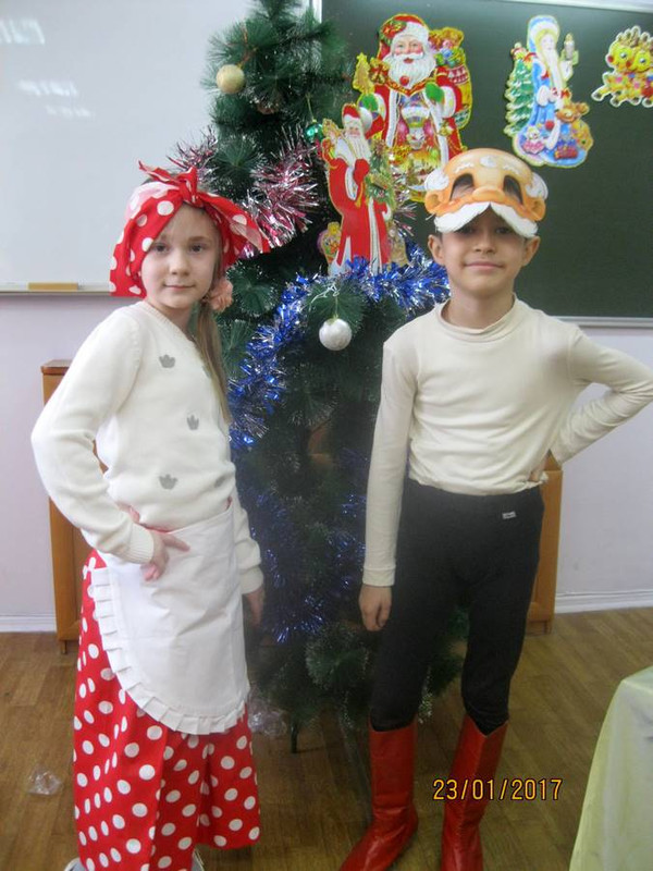 Мини сценка новогодняя для 6 класса на новый лад русских народных сказок